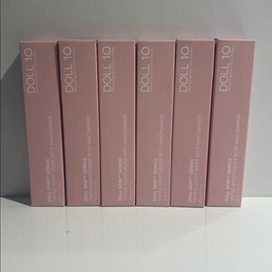 Doll 10 Skin Genius Foundation Set of 6 different Shades  (VALUE OF 264$)